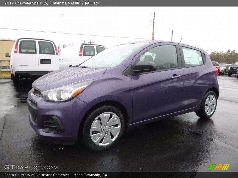 Kalamata Metallic / Jet Black 2017 Chevrolet Spark LS