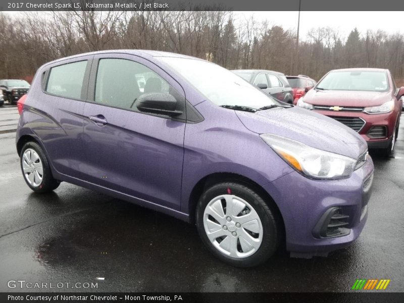 Kalamata Metallic / Jet Black 2017 Chevrolet Spark LS