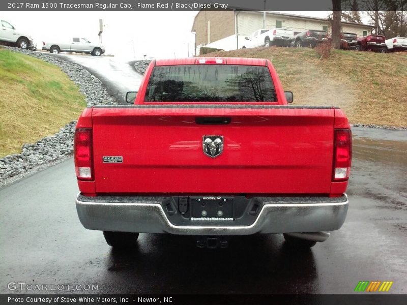Flame Red / Black/Diesel Gray 2017 Ram 1500 Tradesman Regular Cab