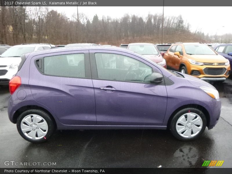 Kalamata Metallic / Jet Black 2017 Chevrolet Spark LS