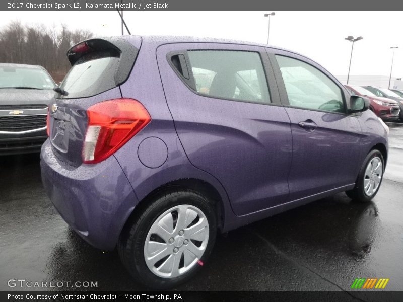 Kalamata Metallic / Jet Black 2017 Chevrolet Spark LS