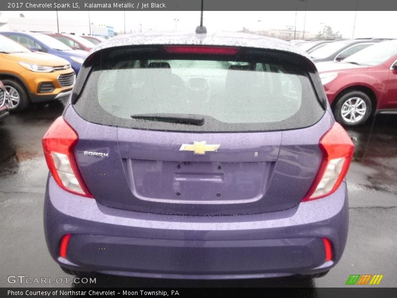 Kalamata Metallic / Jet Black 2017 Chevrolet Spark LS