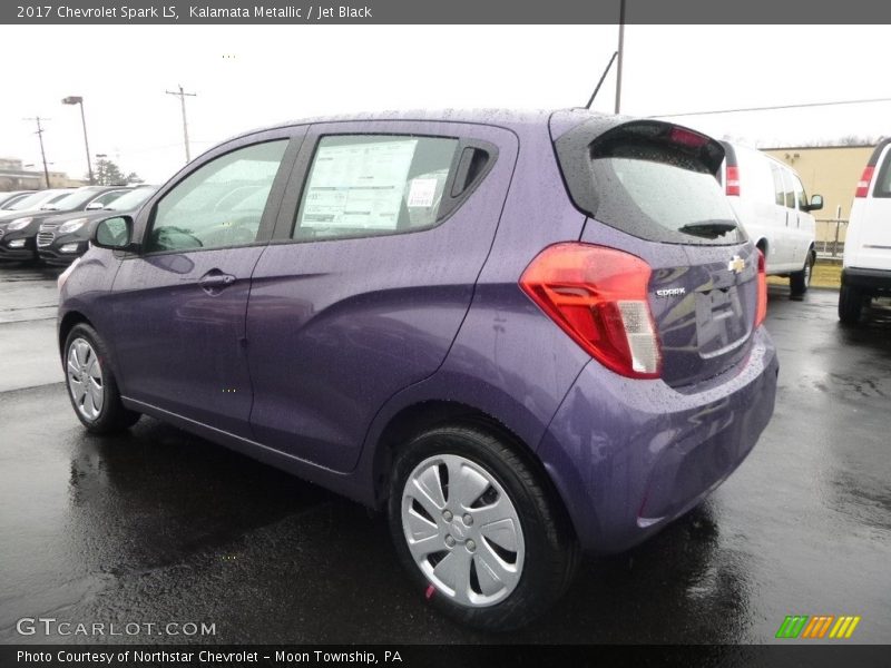 Kalamata Metallic / Jet Black 2017 Chevrolet Spark LS