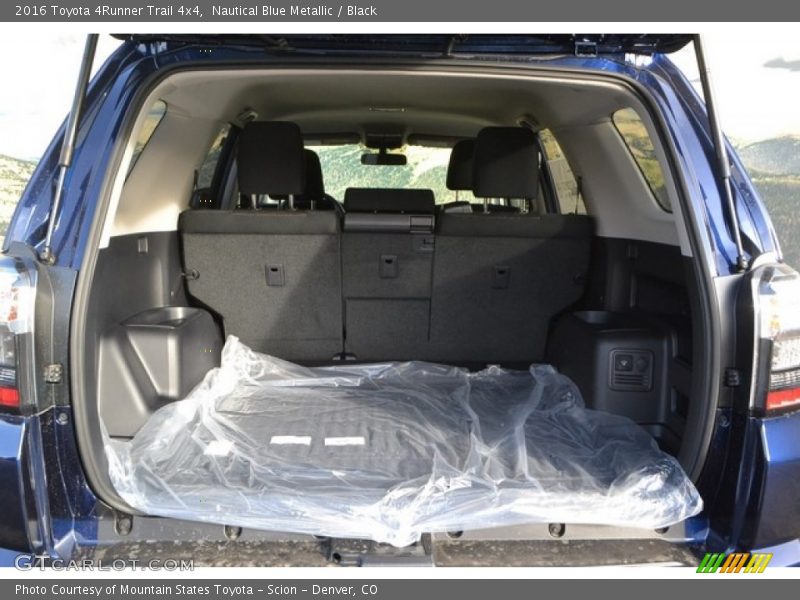 Nautical Blue Metallic / Black 2016 Toyota 4Runner Trail 4x4
