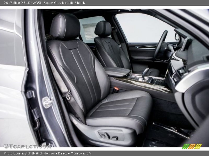 Space Gray Metallic / Black 2017 BMW X5 sDrive35i
