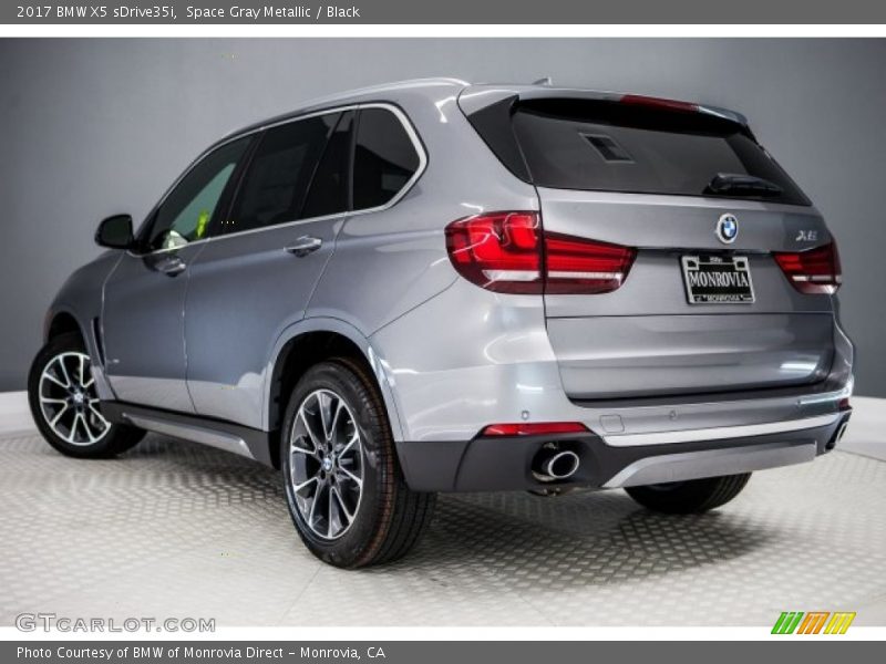 Space Gray Metallic / Black 2017 BMW X5 sDrive35i