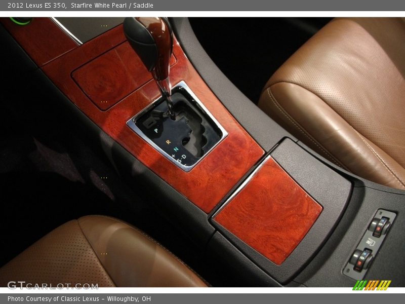 Starfire White Pearl / Saddle 2012 Lexus ES 350