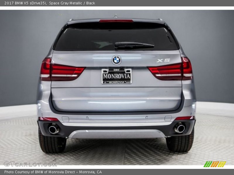 Space Gray Metallic / Black 2017 BMW X5 sDrive35i