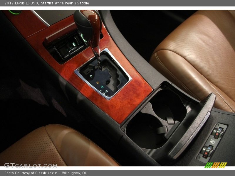 Starfire White Pearl / Saddle 2012 Lexus ES 350