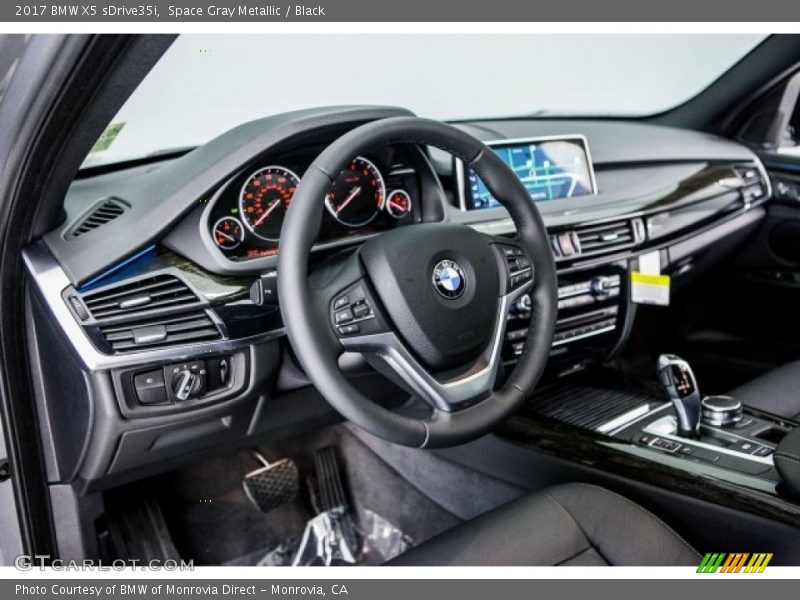 Space Gray Metallic / Black 2017 BMW X5 sDrive35i