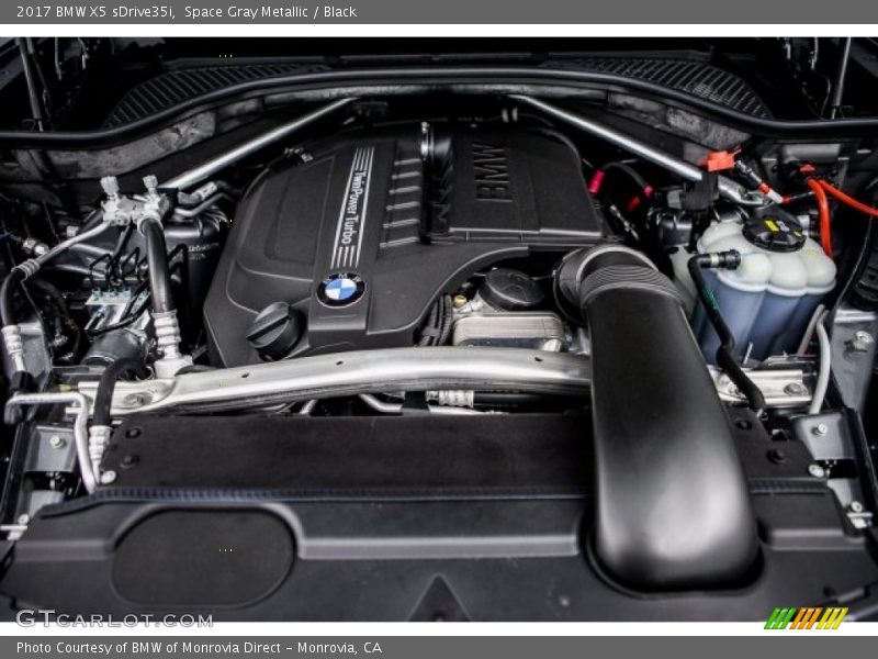 Space Gray Metallic / Black 2017 BMW X5 sDrive35i