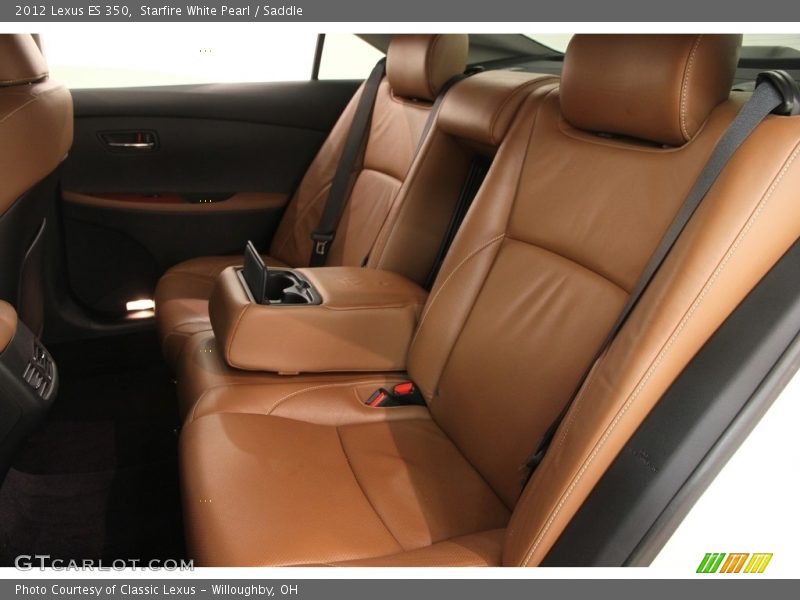 Starfire White Pearl / Saddle 2012 Lexus ES 350