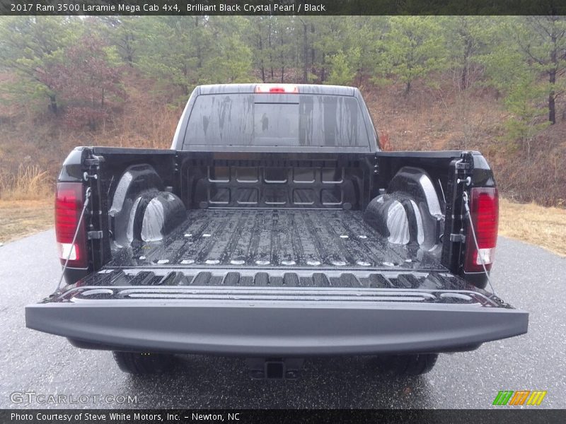 Brilliant Black Crystal Pearl / Black 2017 Ram 3500 Laramie Mega Cab 4x4