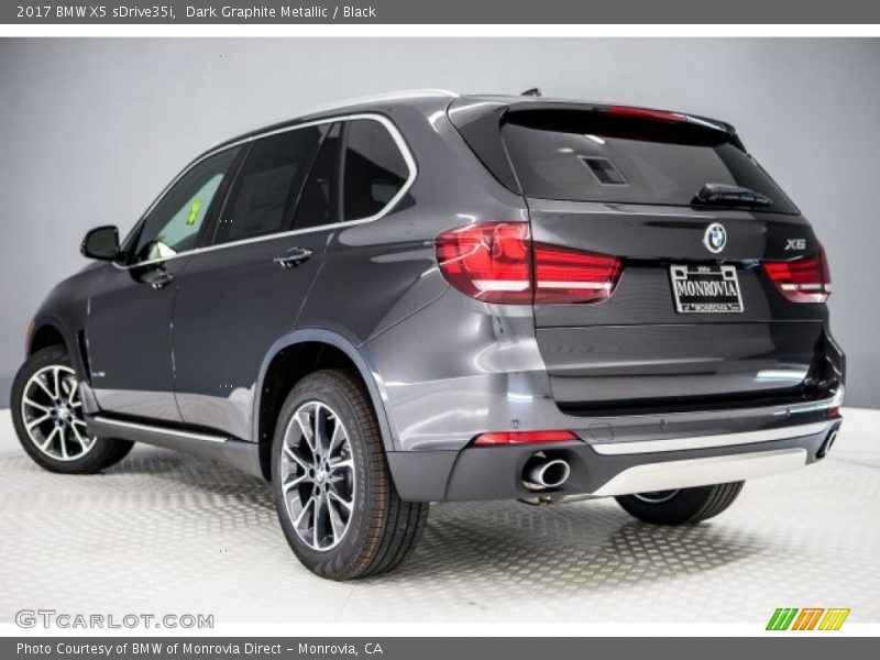 Dark Graphite Metallic / Black 2017 BMW X5 sDrive35i