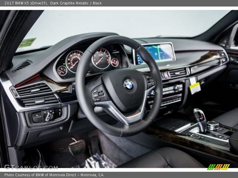 Dark Graphite Metallic / Black 2017 BMW X5 sDrive35i