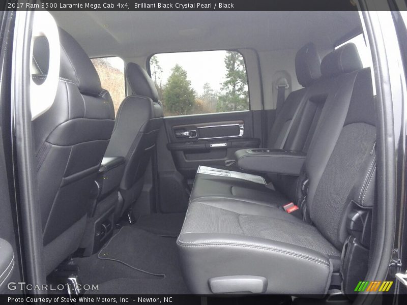 Rear Seat of 2017 3500 Laramie Mega Cab 4x4