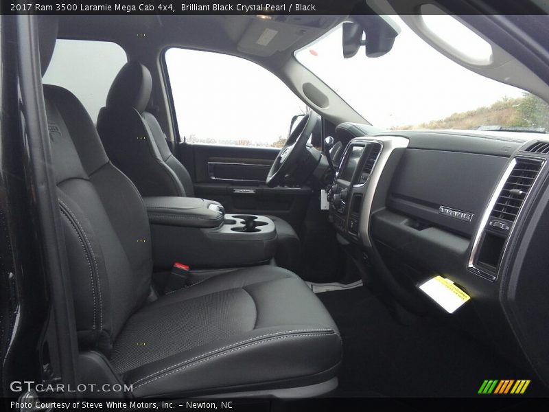 Front Seat of 2017 3500 Laramie Mega Cab 4x4