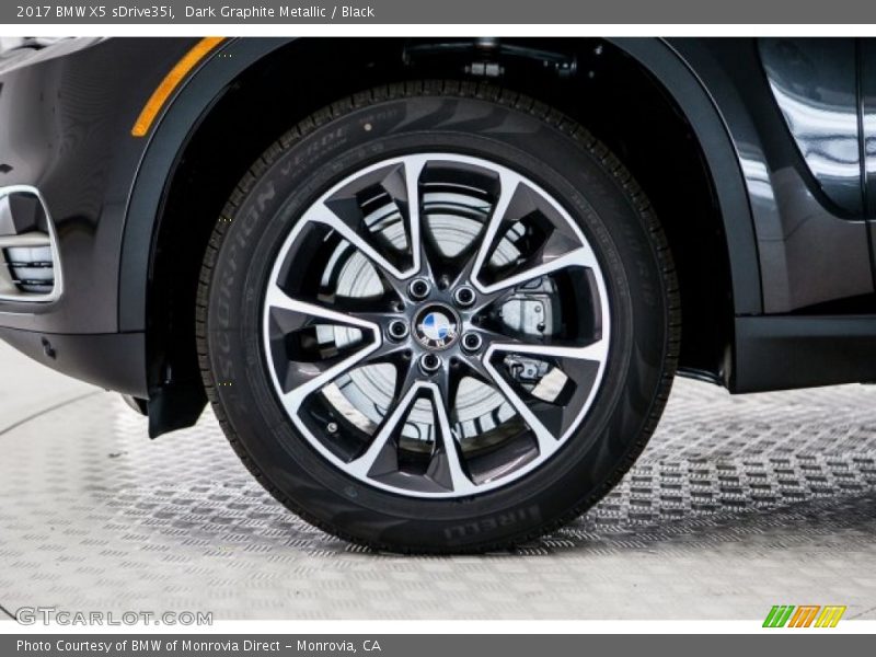 Dark Graphite Metallic / Black 2017 BMW X5 sDrive35i
