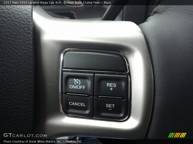 Controls of 2017 3500 Laramie Mega Cab 4x4