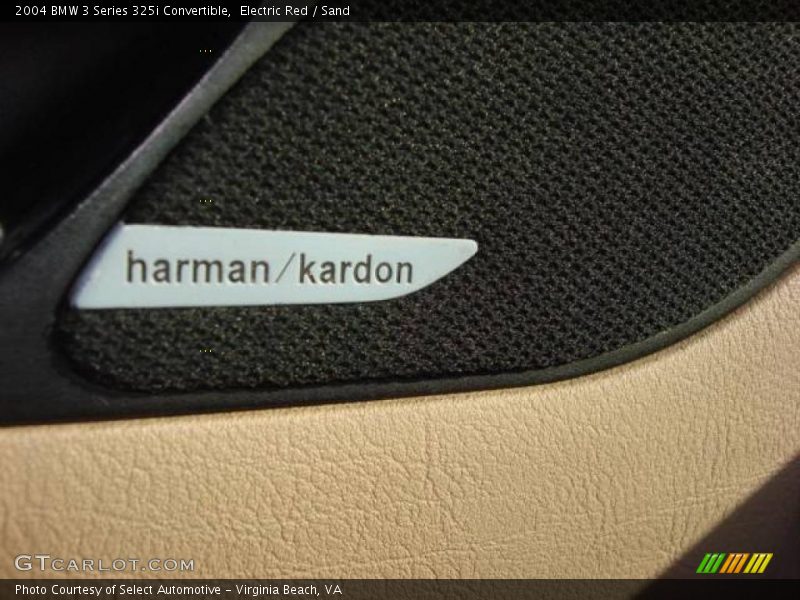 Electric Red / Sand 2004 BMW 3 Series 325i Convertible