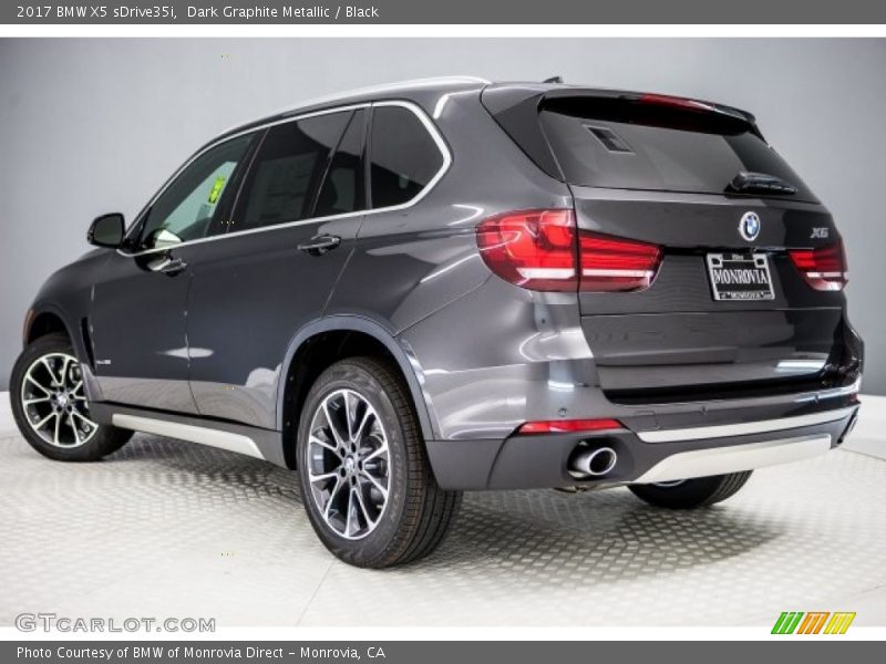 Dark Graphite Metallic / Black 2017 BMW X5 sDrive35i
