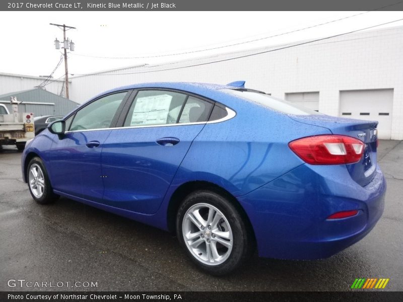 Kinetic Blue Metallic / Jet Black 2017 Chevrolet Cruze LT
