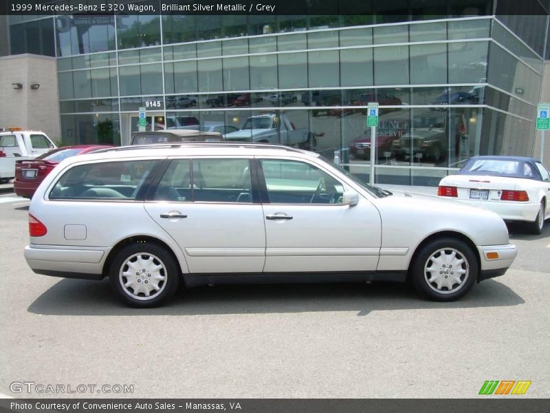 Brilliant Silver Metallic / Grey 1999 Mercedes-Benz E 320 Wagon