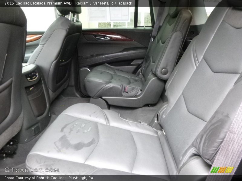 Radiant Silver Metallic / Jet Black 2015 Cadillac Escalade Premium 4WD