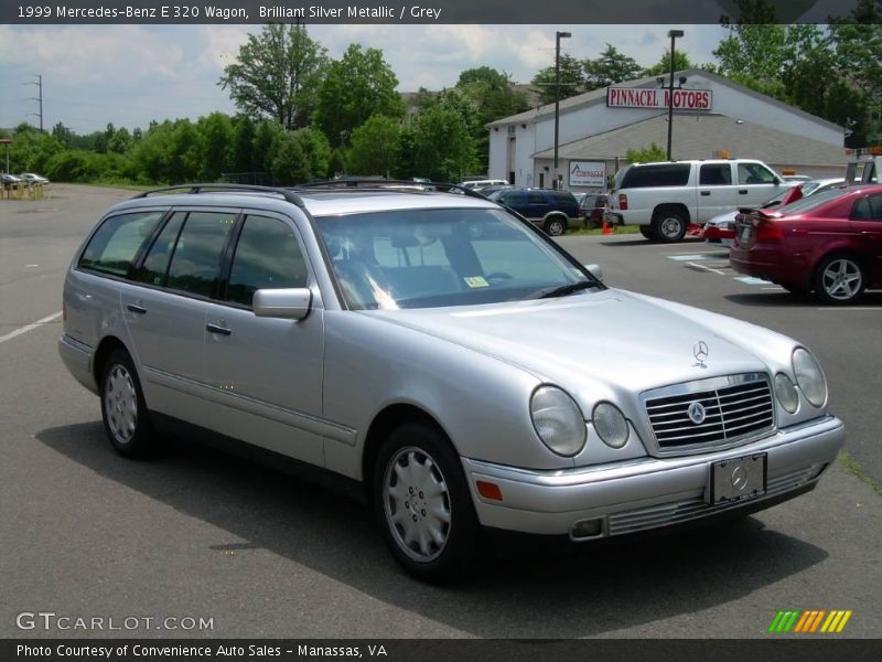 Brilliant Silver Metallic / Grey 1999 Mercedes-Benz E 320 Wagon