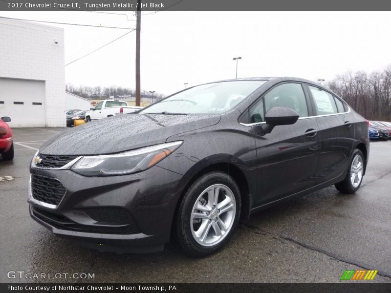 Tungsten Metallic / Jet Black 2017 Chevrolet Cruze LT