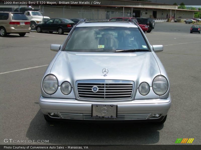 Brilliant Silver Metallic / Grey 1999 Mercedes-Benz E 320 Wagon