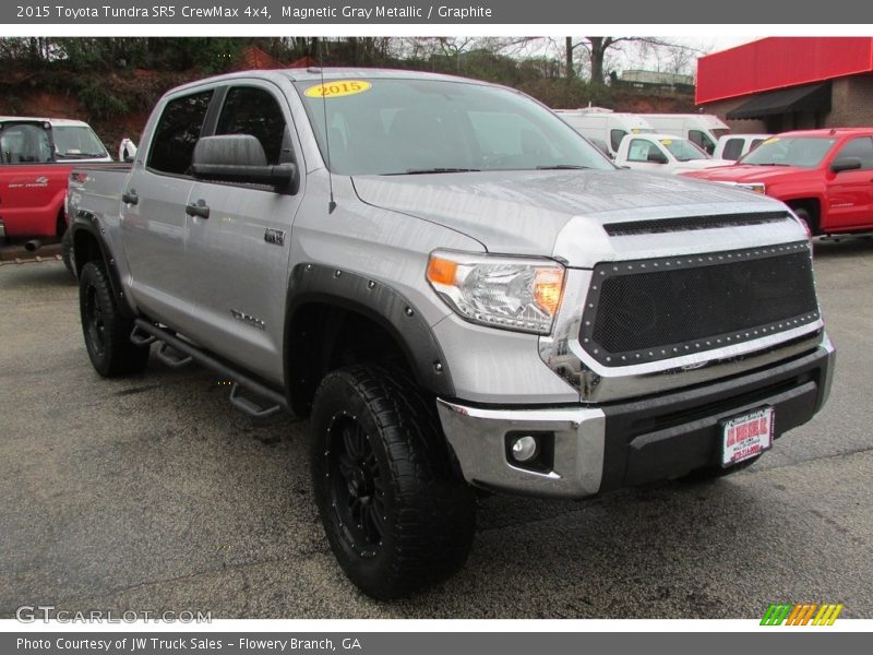 Magnetic Gray Metallic / Graphite 2015 Toyota Tundra SR5 CrewMax 4x4