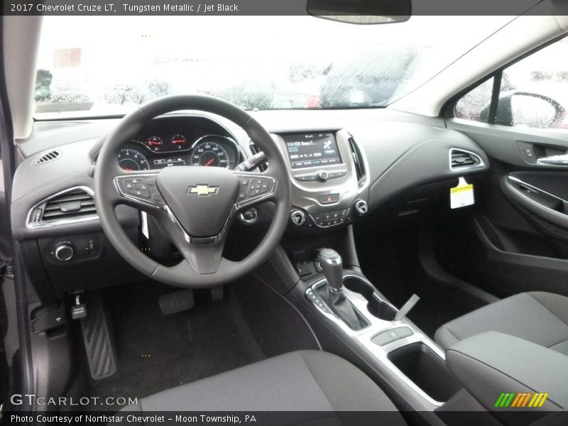 Tungsten Metallic / Jet Black 2017 Chevrolet Cruze LT