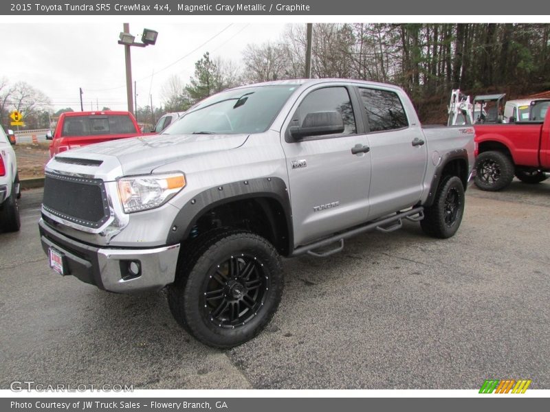 Magnetic Gray Metallic / Graphite 2015 Toyota Tundra SR5 CrewMax 4x4
