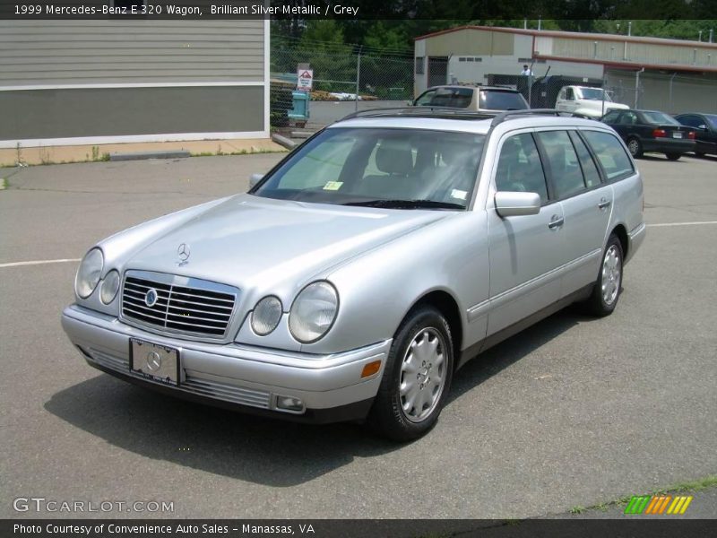 Brilliant Silver Metallic / Grey 1999 Mercedes-Benz E 320 Wagon