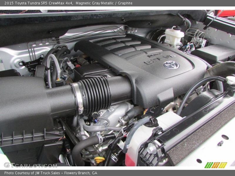 Magnetic Gray Metallic / Graphite 2015 Toyota Tundra SR5 CrewMax 4x4