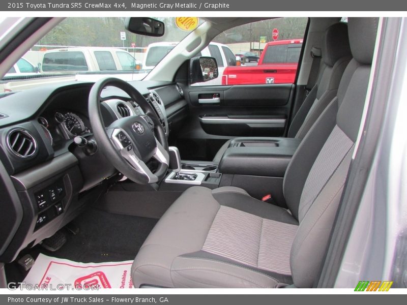 Magnetic Gray Metallic / Graphite 2015 Toyota Tundra SR5 CrewMax 4x4