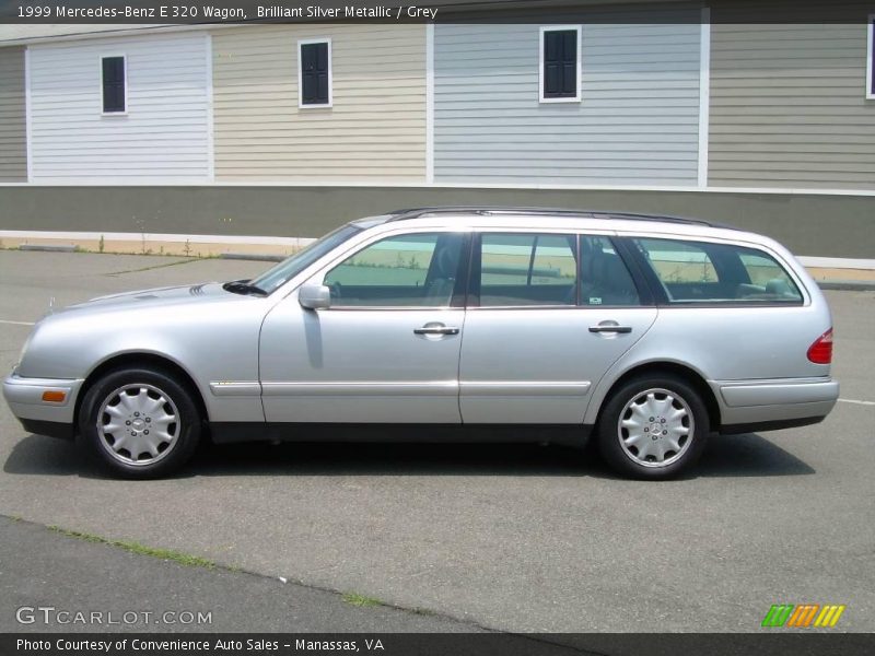 Brilliant Silver Metallic / Grey 1999 Mercedes-Benz E 320 Wagon