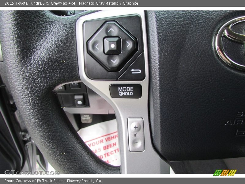 Magnetic Gray Metallic / Graphite 2015 Toyota Tundra SR5 CrewMax 4x4