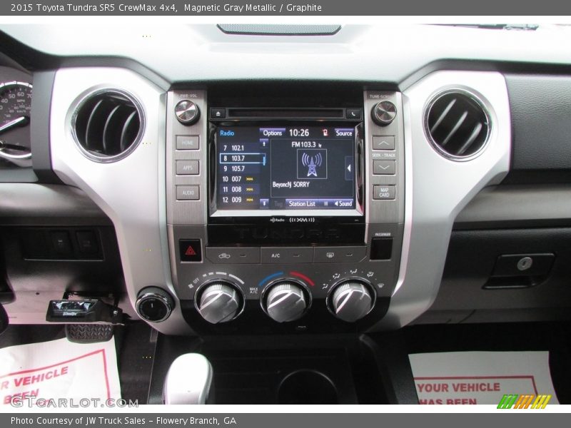 Magnetic Gray Metallic / Graphite 2015 Toyota Tundra SR5 CrewMax 4x4