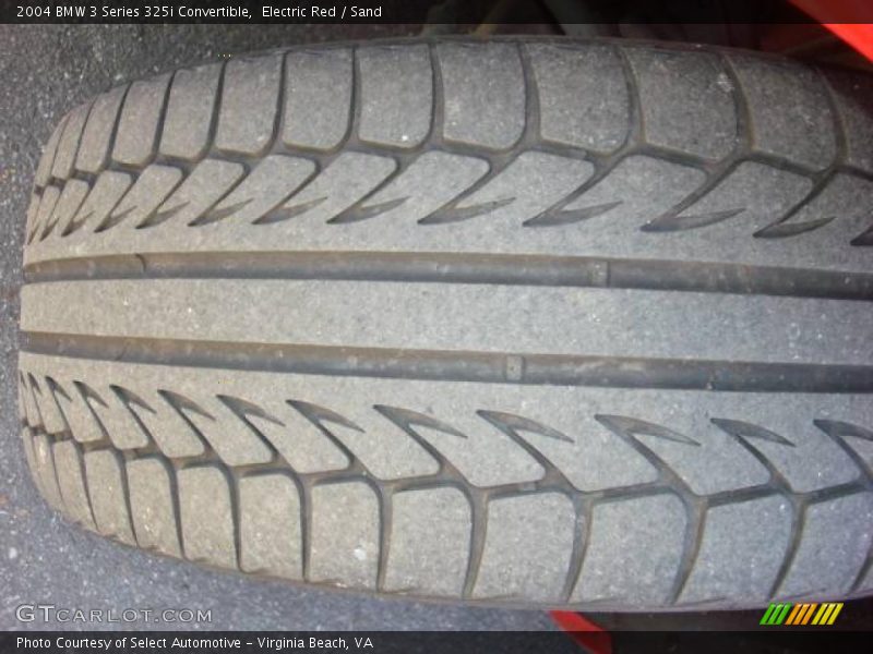 Electric Red / Sand 2004 BMW 3 Series 325i Convertible