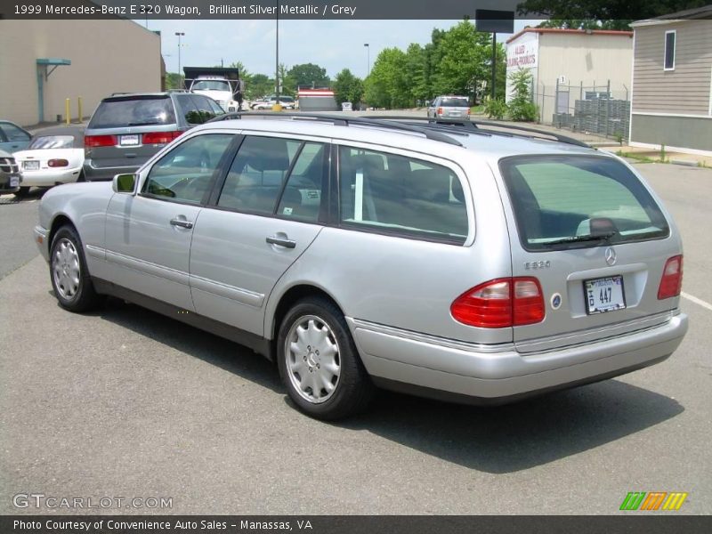Brilliant Silver Metallic / Grey 1999 Mercedes-Benz E 320 Wagon