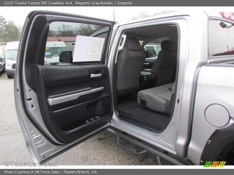 Magnetic Gray Metallic / Graphite 2015 Toyota Tundra SR5 CrewMax 4x4
