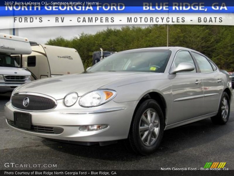 Sandstone Metallic / Neutral 2007 Buick LaCrosse CXL