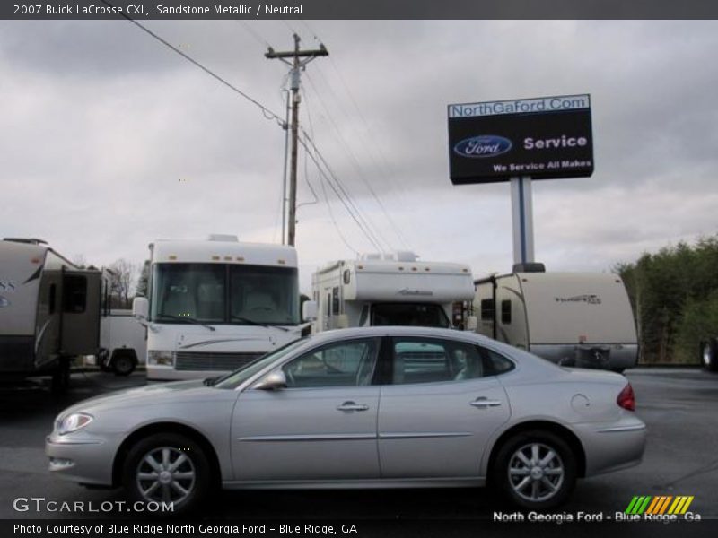 Sandstone Metallic / Neutral 2007 Buick LaCrosse CXL