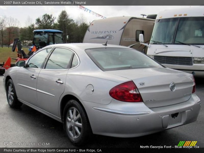 Sandstone Metallic / Neutral 2007 Buick LaCrosse CXL
