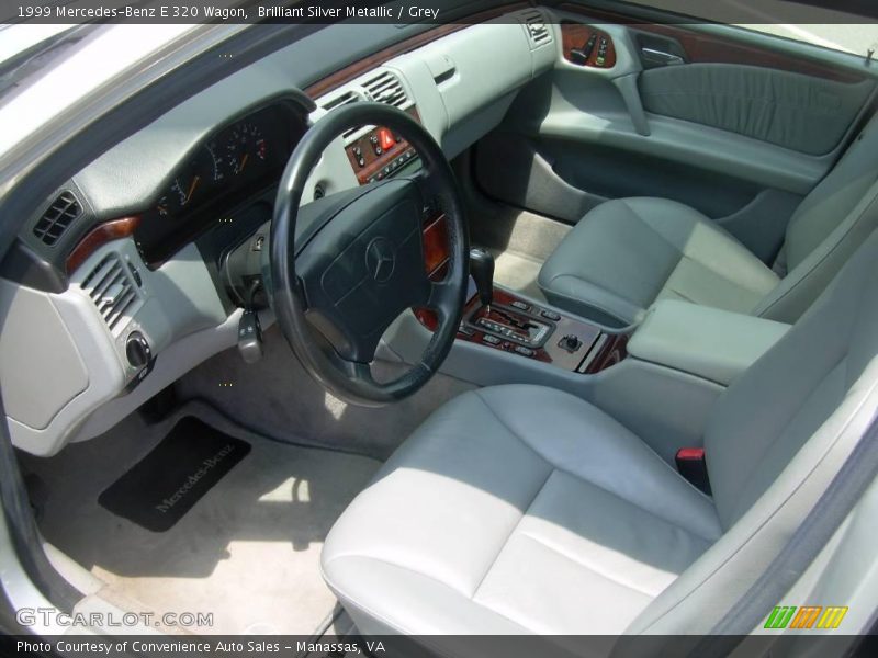 Brilliant Silver Metallic / Grey 1999 Mercedes-Benz E 320 Wagon