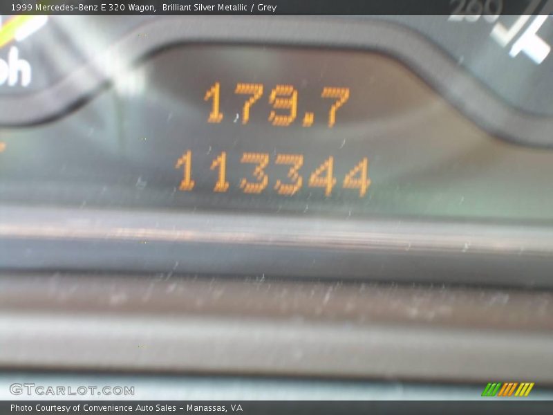 Brilliant Silver Metallic / Grey 1999 Mercedes-Benz E 320 Wagon