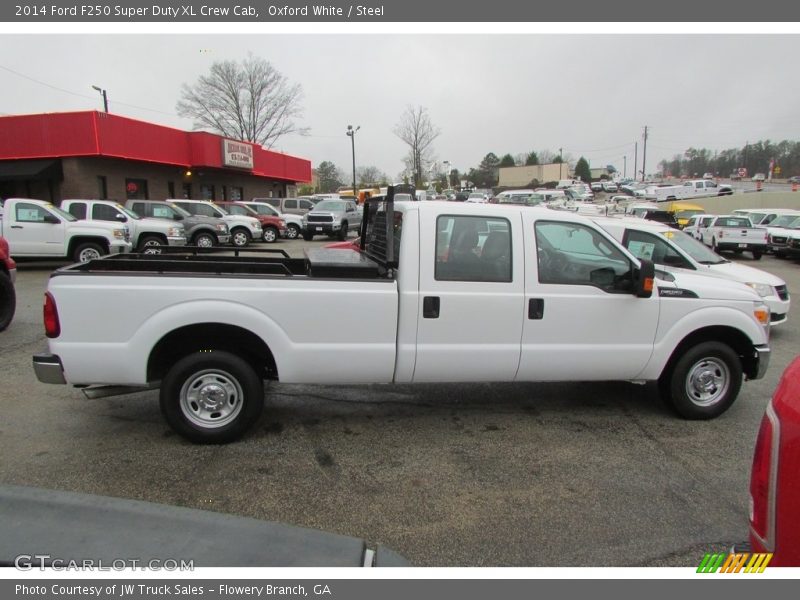 Oxford White / Steel 2014 Ford F250 Super Duty XL Crew Cab