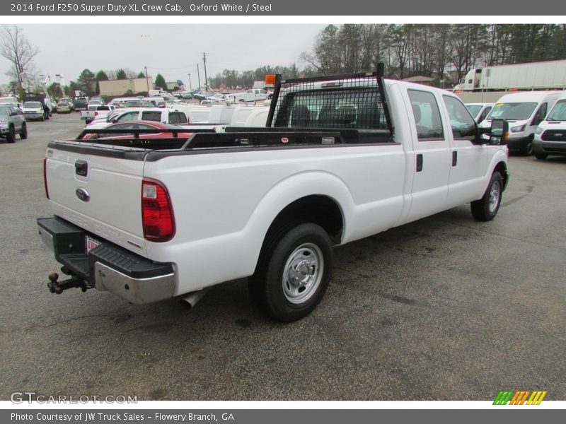 Oxford White / Steel 2014 Ford F250 Super Duty XL Crew Cab
